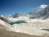 
Tilicho Tal Lake From The Final Tilicho Tal Lake Viewpoint 5275m With Annapurna II, Gangapurna, Tarke Kang Glacier Dome, Roc Noir Khangsar Kang and La Grand Barriere
